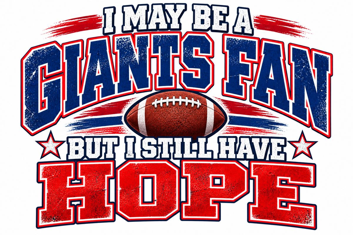 Funny Giants Fan Shirt – ‘I STILL HAVE HOPE' New York Football T-Shirt